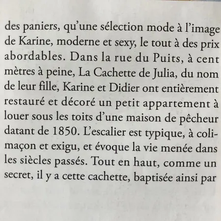 La Cachette De Julia
